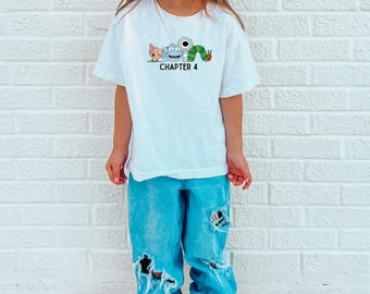 Kid's | Chapter 4 Shirt | Book Character Shirt | Storybook Character Outfit | Book Theme Party