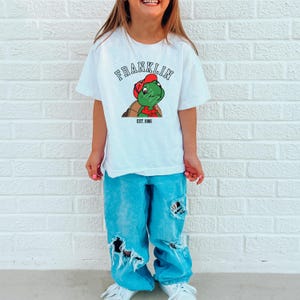 Trendy Cute Kids | Vintage | Character Shirt Franklin | Book Character | Tshirt