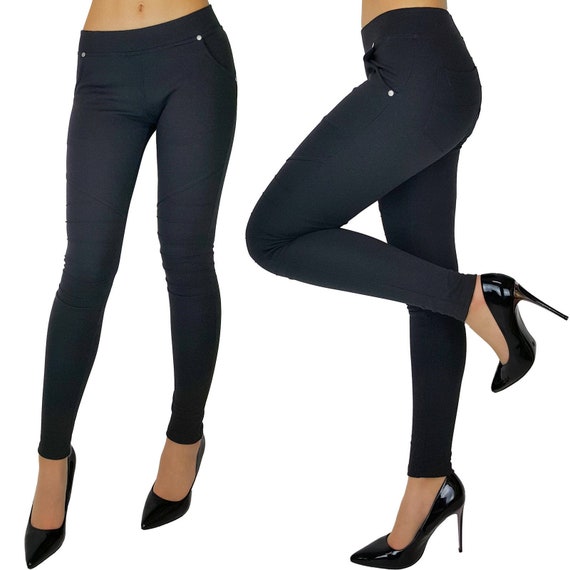 Black Full Length Super Soft Full-length Leggings 