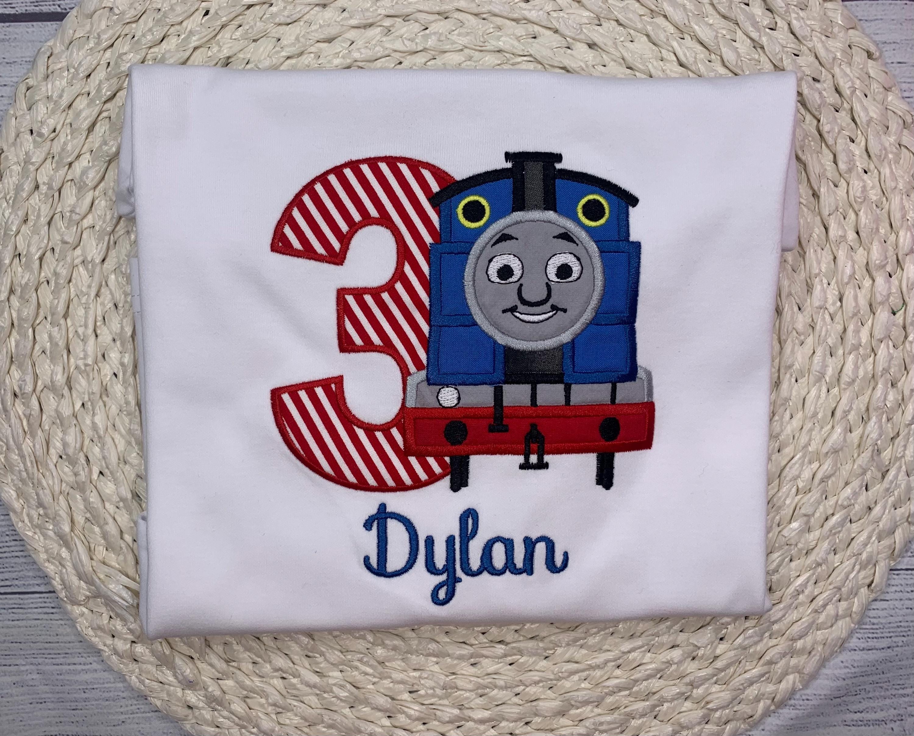 Thomas the Train Shirt - Etsy, image size:3000x2415
