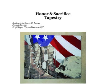 PATTERN, Honor And Sacrifice Tapestry
