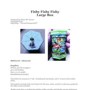PATTERN, Fishy Fishy Fishy Large Box