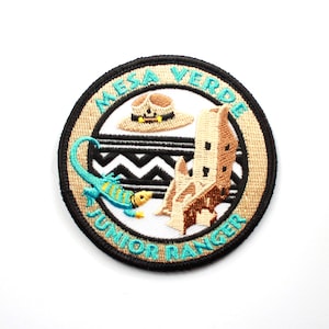 Official Mesa Verde National Park Souvenir Patch Junior Ranger JR Colorado FREE SHIPPING