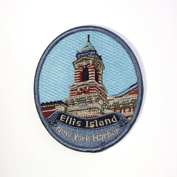 Official Ellis Island National Monument Souvenir Patch New - Etsy