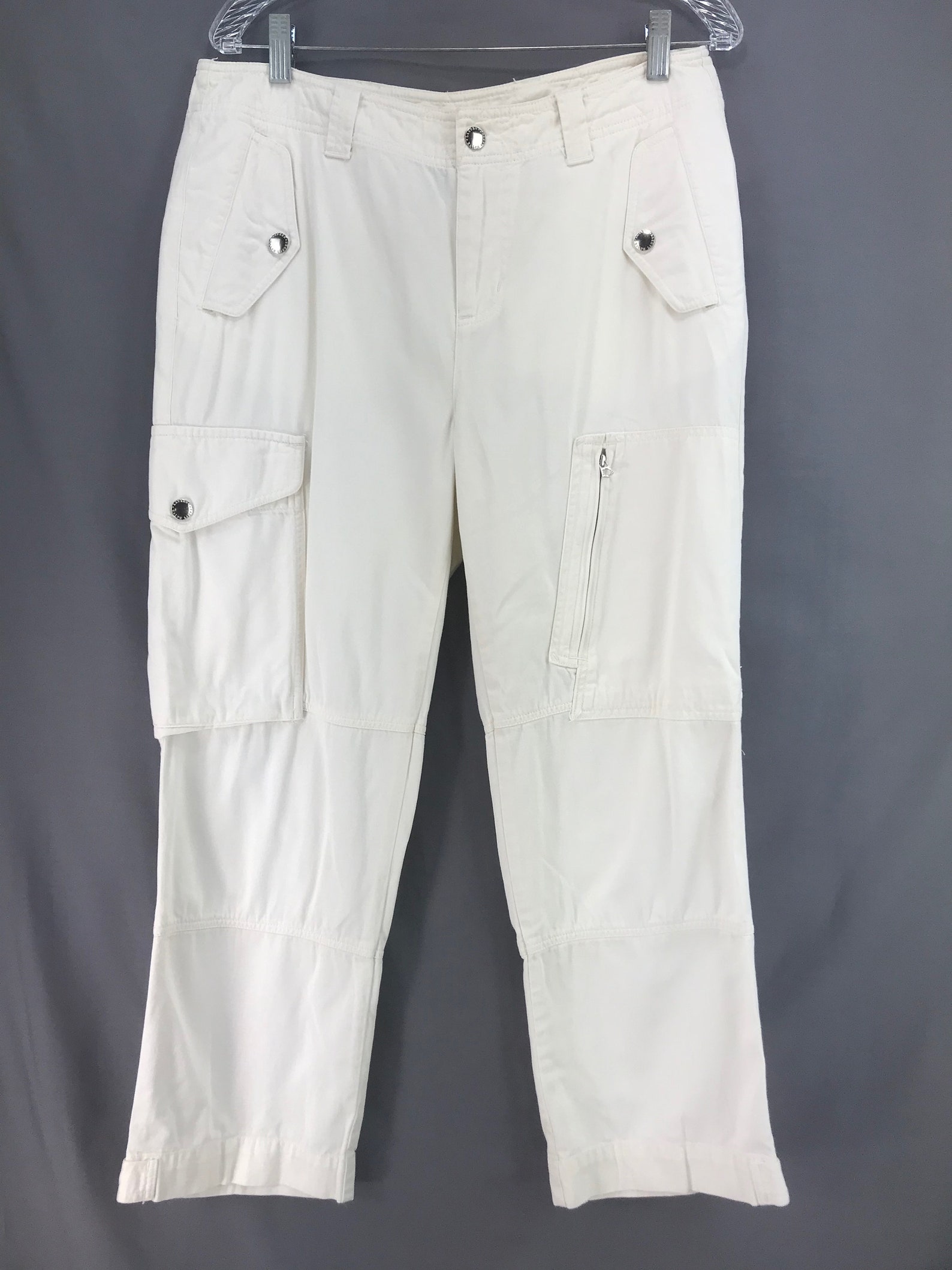 Women's Vintage Lauren Ralph Lauren off White Cargo Pant | Etsy