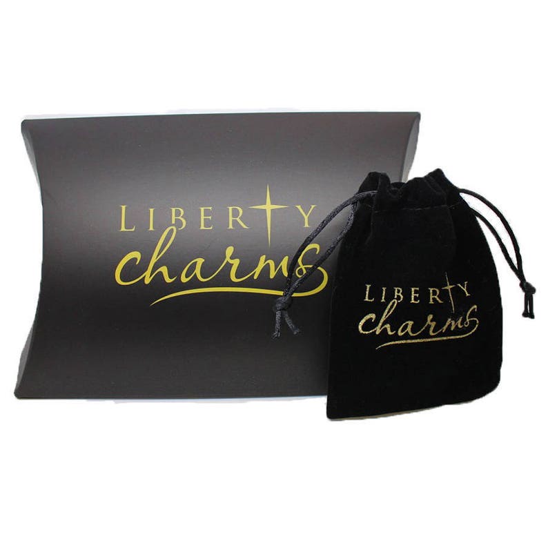 Children/'s Personalised Name /'Birthday Wishes/' Silver Plated Charm Bead Necklace with Velvet Pouch /& Gift Box