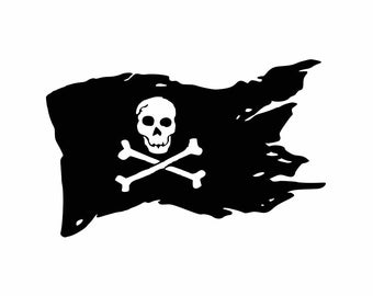 pirate flag clip art etsy