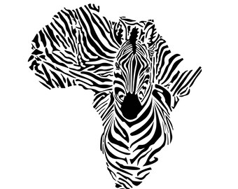 Download Zebra svg | Etsy