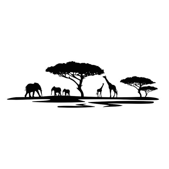 Free Free Elephant Giraffe Svg 488 SVG PNG EPS DXF File