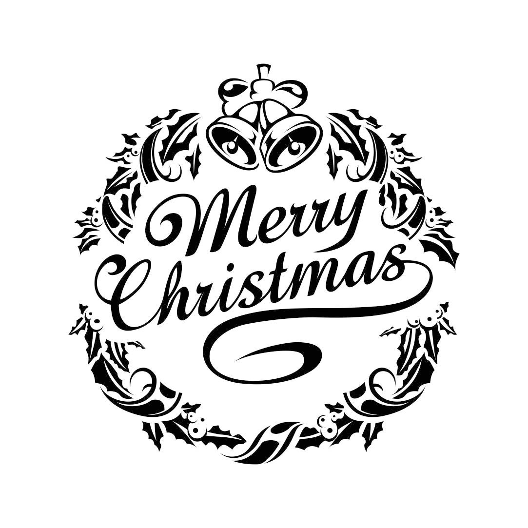 Download Merry Christmas Ornament Graphics SVG Dxf EPS Png Cdr Ai ...