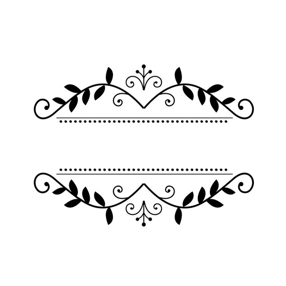 Download Wedding Love Ornament Frame Graphics SVG Dxf EPS Png Cdr ...
