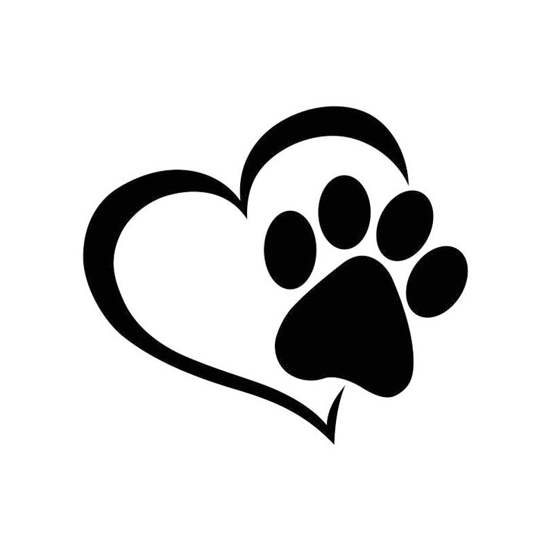 Free Free 99 Love Paw Print Svg SVG PNG EPS DXF File