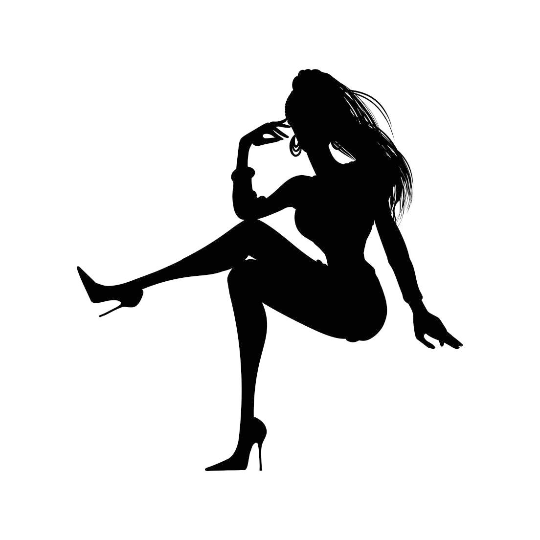 Download Fashion Female Sexy Girl Graphics SVG Dxf EPS Png Cdr Ai ...