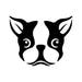 Boston Terrier Dog Head Graphics SVG Dxf EPS Png Cdr Ai Pdf