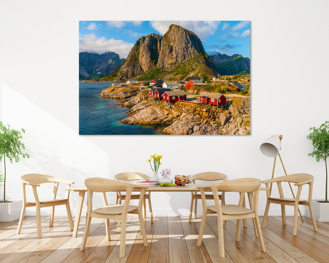 Photo inspiration: Gallery Detail: Lofoten Islands Photo Print On Canvas Lofoten Island Art For