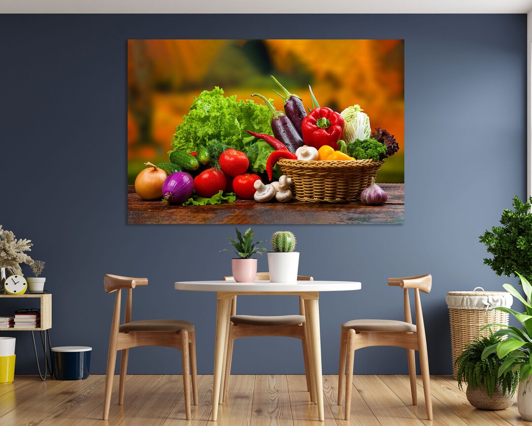 Still Life With Vegetables Popular Art for Wall Decor Vegetables Art ...