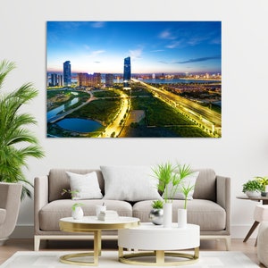 San Francisco Print Canvas, San Francisco Cityscape Painting for Wall, San Francisco Decor for Home, American City Print Canvas