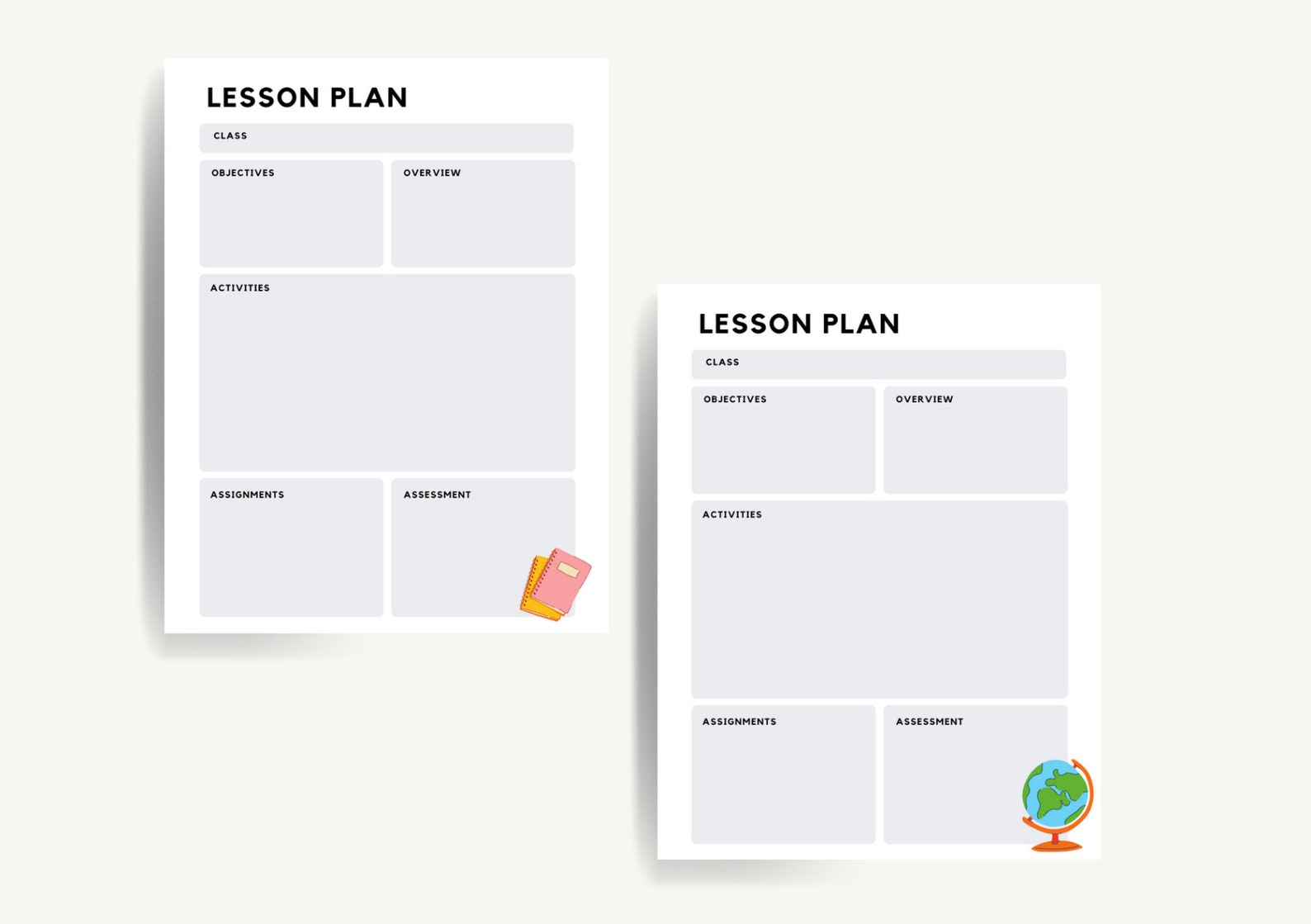 LESSON PLAN PRINTABLE PDF visual data 2