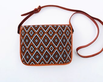 Colorful Mexican Purse, Mexican Handbag, Shoulder Mexican Bag, Mexican Embroidered Purse, Mexican Crossbody Purse, Floral Mexican Bag