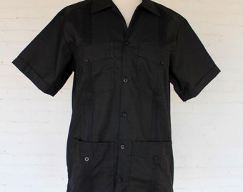 Mens Mexican Guayabera, Linen Guayabera, Mens Mexican Traditional Shirt, Guayabera Shirt. Men’s Mexican Clothing, Guayabera