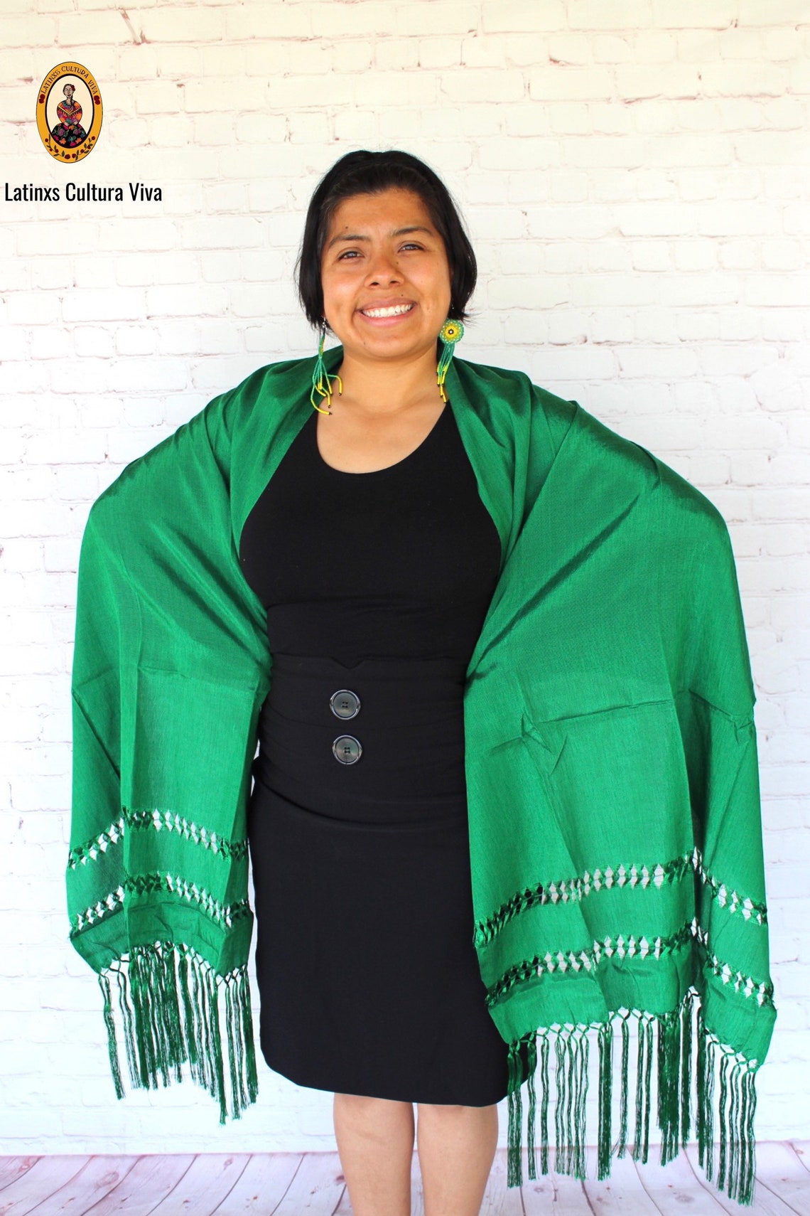 Rebozo Scarf Rebozos Mexicanos Mexican Shawl Mexican Etsy