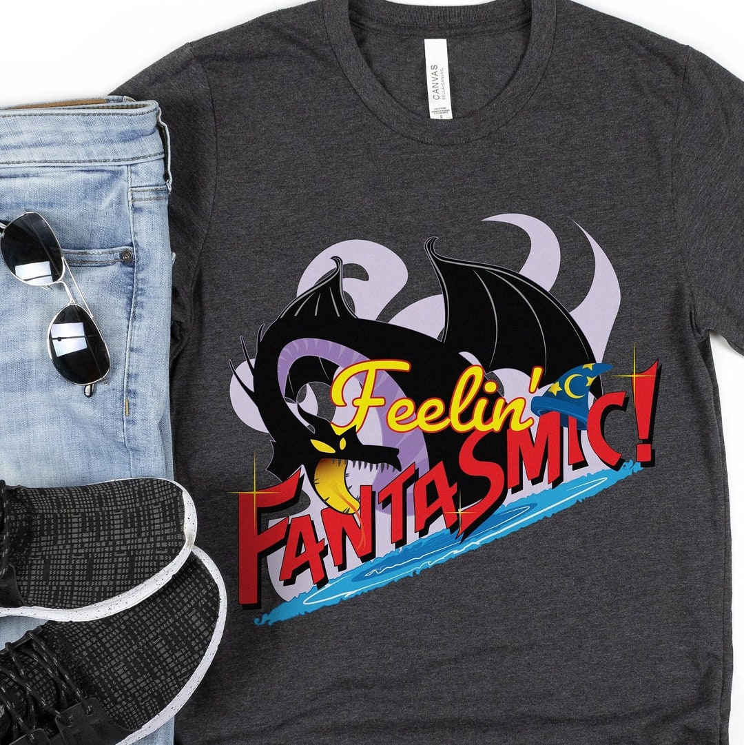 USA製 Disney fantasmic tシャツ XL グレー　両面プリント Feelin' Fantasmic! - Short Sleeve Unisex Shirt | Walt Disney