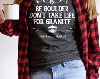 Jungle Cruise-shirt - Be Boulder, op Disney geïnspireerd uniseks T-shirt