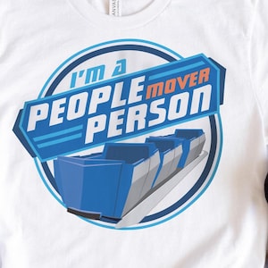 Ich bin eine Menschen-bewegende Person | Disney World Urlaub T-Shirt - Unisex