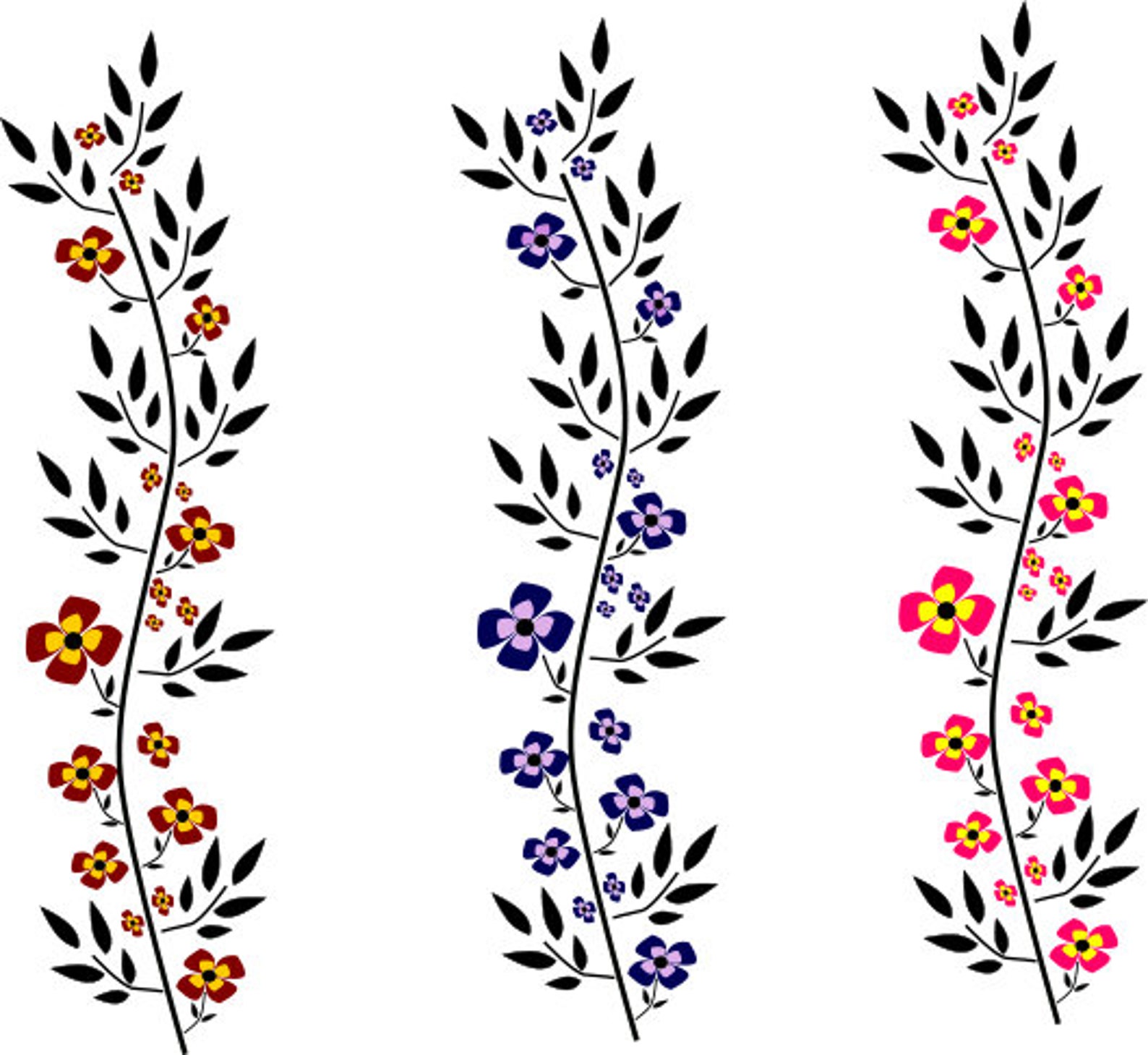 Flower vine SVG/PNG Etsy