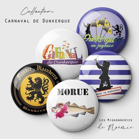 Badge Carnaval de Dunkerque 2020 collector - Mec