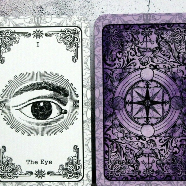Indie Oracle Deck. 32 Tarot Size Cards With Archetypal Images. Reversible Cards & Guide Cards. Oracle, Tarot Work, Divination