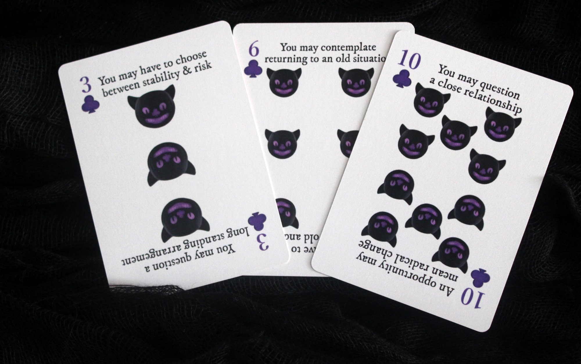 Fortune Telling Cards. Novelty Playing Cards. Poker Cards. Etsy