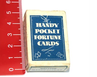 1930s Miniature Fortune Telling Cards Thomson Leng