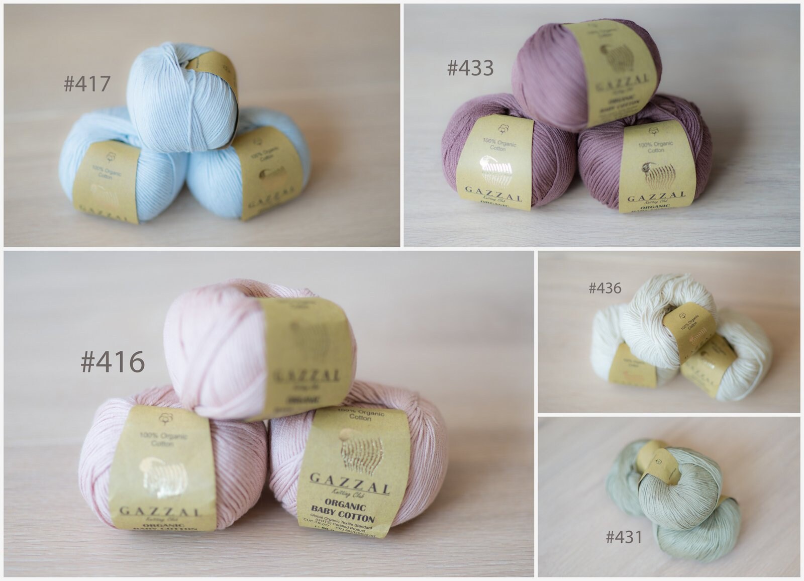 cotton knitting wool