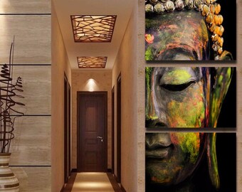 3 panel canvas etsy