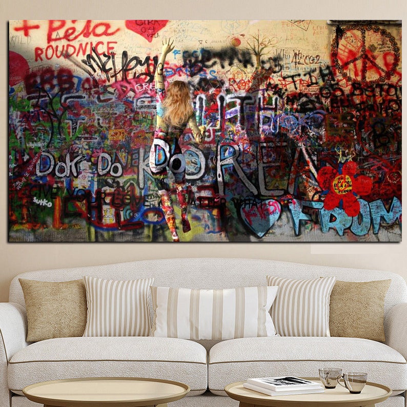 Home Decor Graffiti Street Art Skate Boarding Wall Print