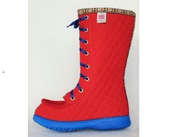 Lobben Boots - New - Tall Height Traditional - red