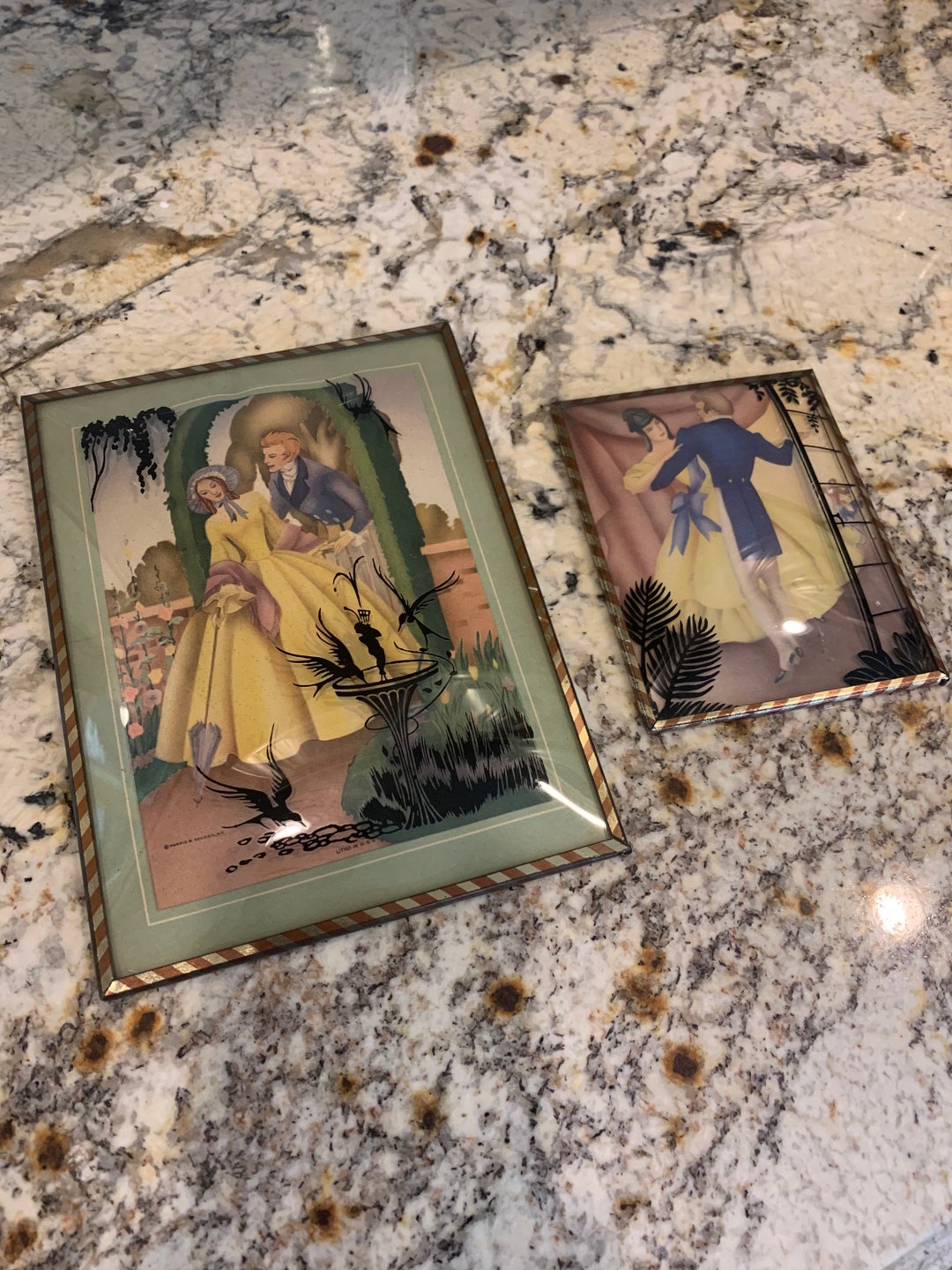 Vintage Victorian Wall Art Etsy