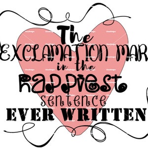 Happiest Exclamation Mark digital download, coming home outfit, newborn, baby, pregnancy, happy