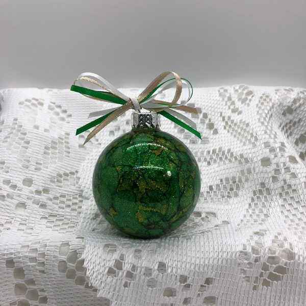 Emerald Christmas Ornaments Etsy