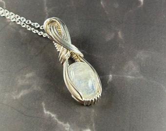 Lunar Grace Moonstone Pendant