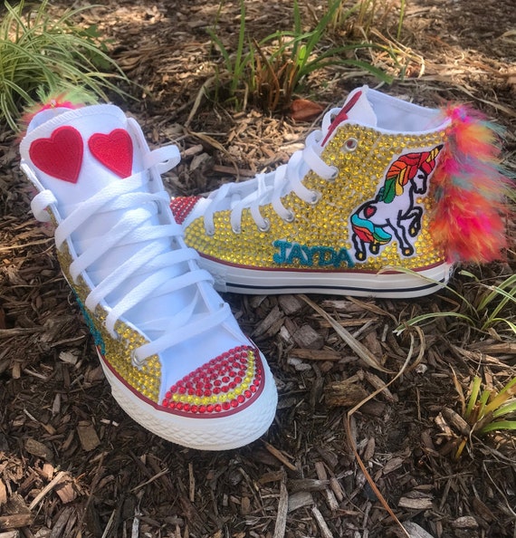 custom unicorn converse