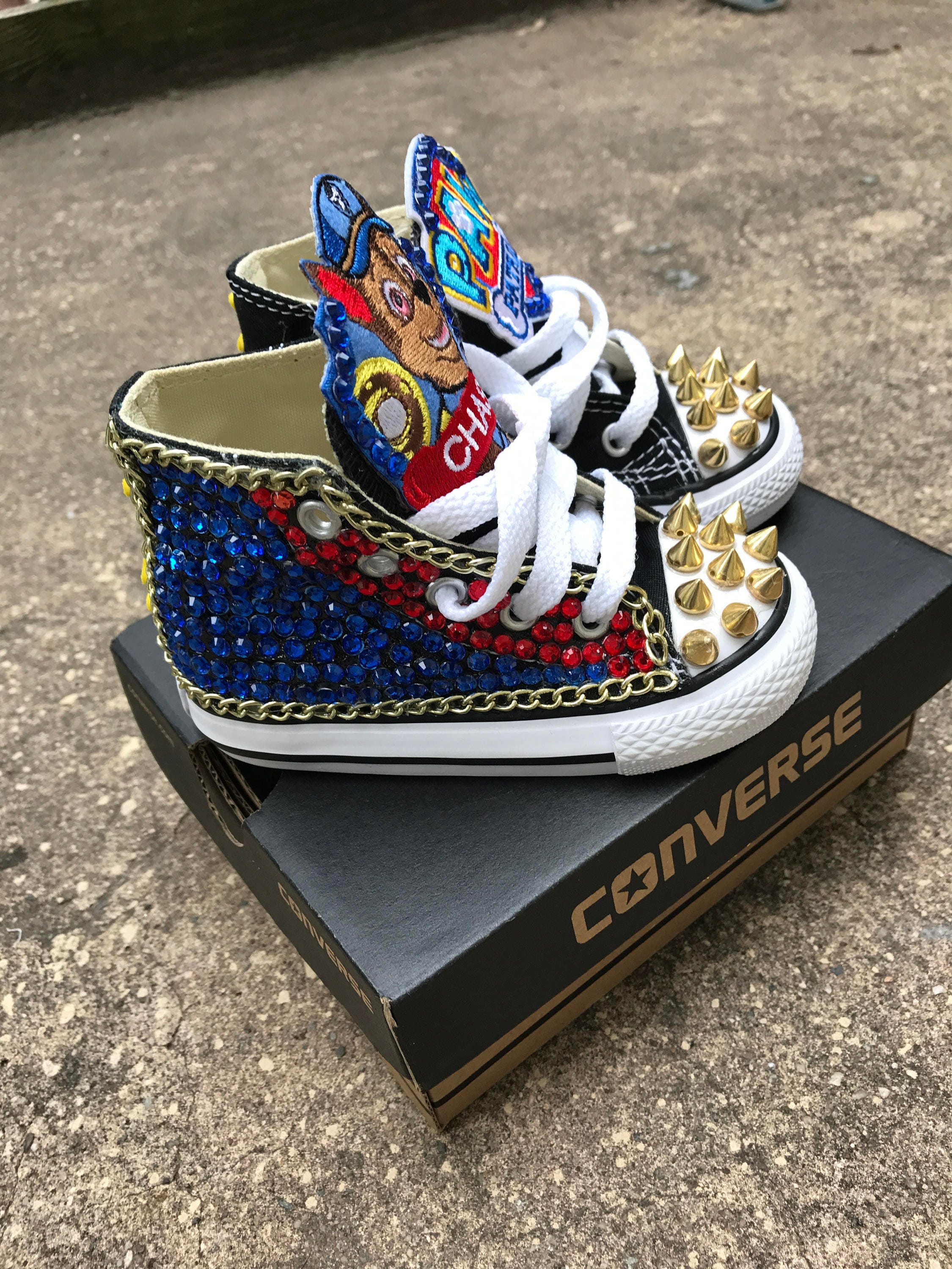 paw patrol chuck taylors