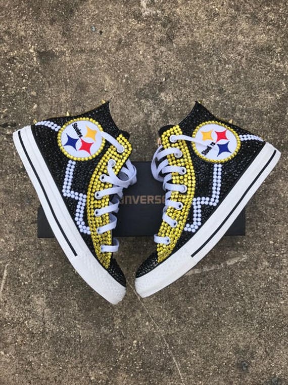 Custom Blinged Out Pittsburgh Steelers 