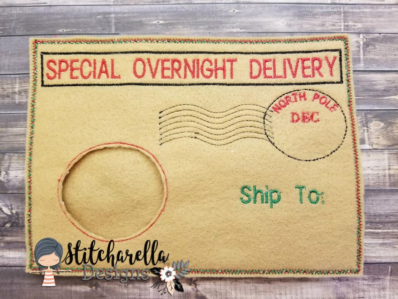 Special Delivery Personalized Elf Envelope Christmas Elf Etsy