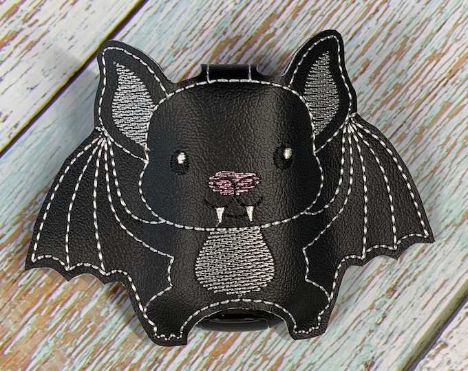 Black Bat Hand Sanitizer Holder Sanitizer Keeper Key Fob Etsy