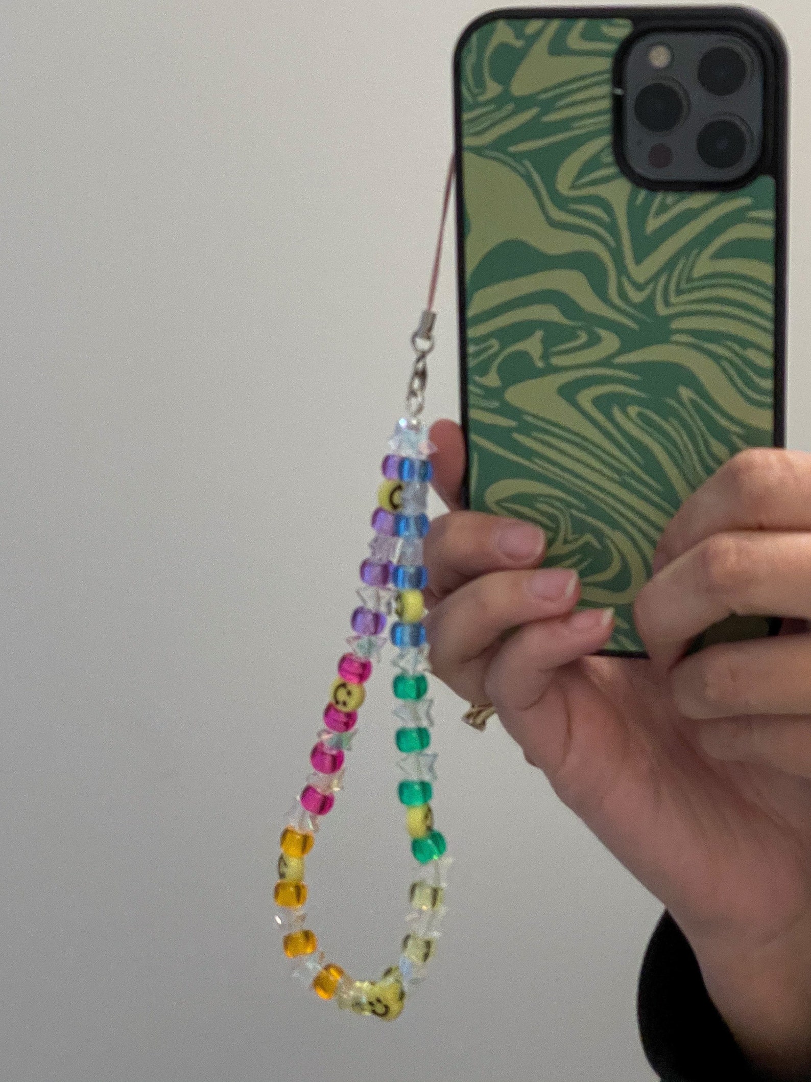 Cute Rainbow Phone Charm Kendall Jenner Inspired Phone