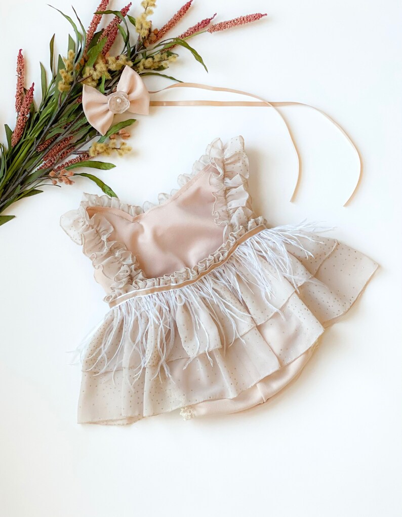 Sitter vintage photography dress First birthday dress Boho dress Vintage style dress Cake Smashing outfit Photo dress Wedding Guess dress