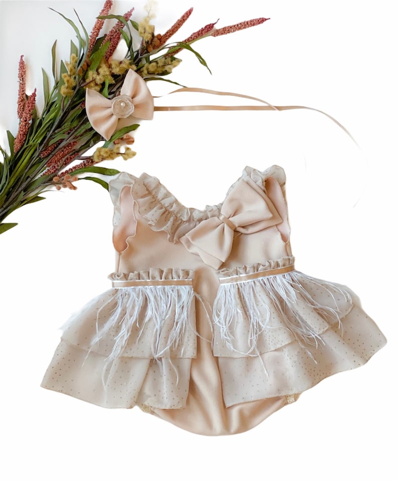 Sitter vintage photography dress First birthday dress Boho dress Vintage style dress Cake Smashing outfit Photo dress Wedding Guess dress