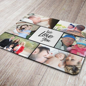 Custom Photo Collage Mouse Pad: Personalized Picture Mouse Mat